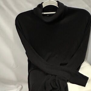 Elegant Black Turtleneck Sweater